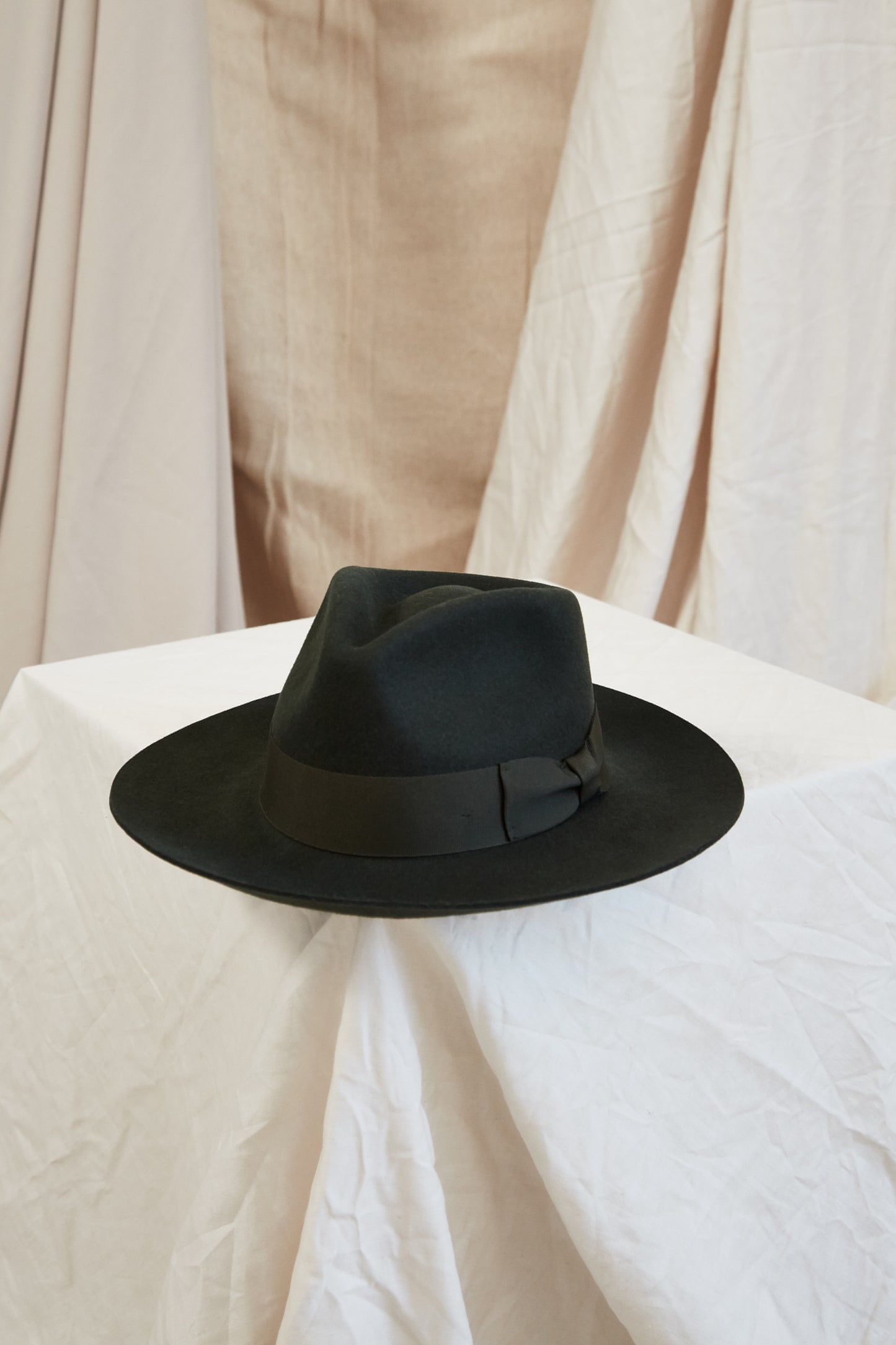 Olive Fedora Hat